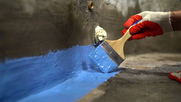 Commercial Vapor Barrier Installation project at a Monroe, WI business property by SJ Waterproofing Pros